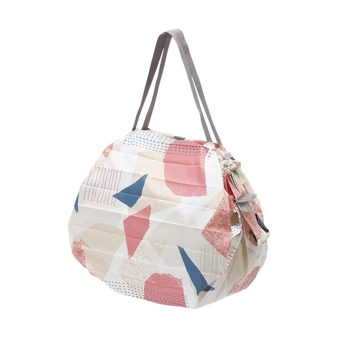 Shupatto Compact Foldable Shopping Bag, M Size, #Hagire, One-Pull Fold, Lightweight Durable