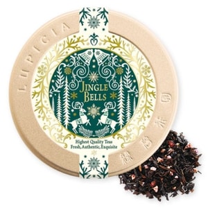日本 lupicia 圣诞铃铛 Jingle Bells 红茶 圣诞限定包装 50g罐装 葡萄果味气泡酒风味 调味红茶