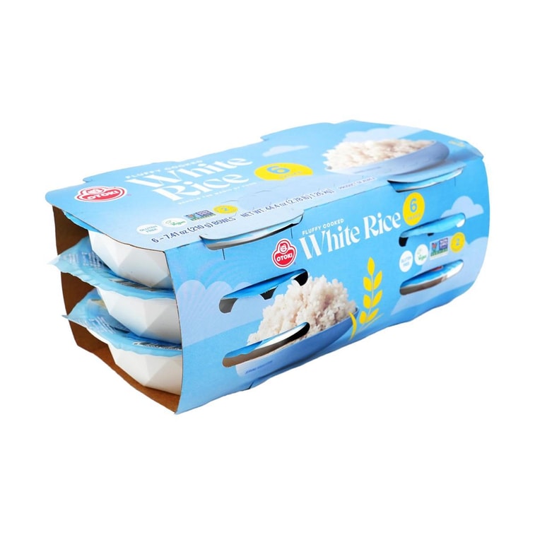 韓國OTTOGI / OTOKI不倒翁 即食白飯 210g*6碗 整箱裝 【微波米飯 速食飯】 3