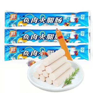 Fish Ham 80g*3 Pack 240g Individually Wrapped Portable