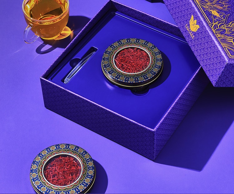 香港 香港同仁大药房 ·藏红花礼盒 1g|花丝纤长 活血养颜 · 尊贵礼赠|特级甄选|每日一泡|呵护女性