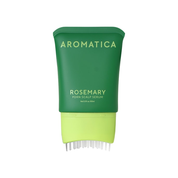 Rosemary PDRN Scalp Serum 100ml / 3.38 fl oz with Vegan Spicules for Scalp Care, Root Nourishment, Scalp Strengthening and Healthy-Looking Hair
