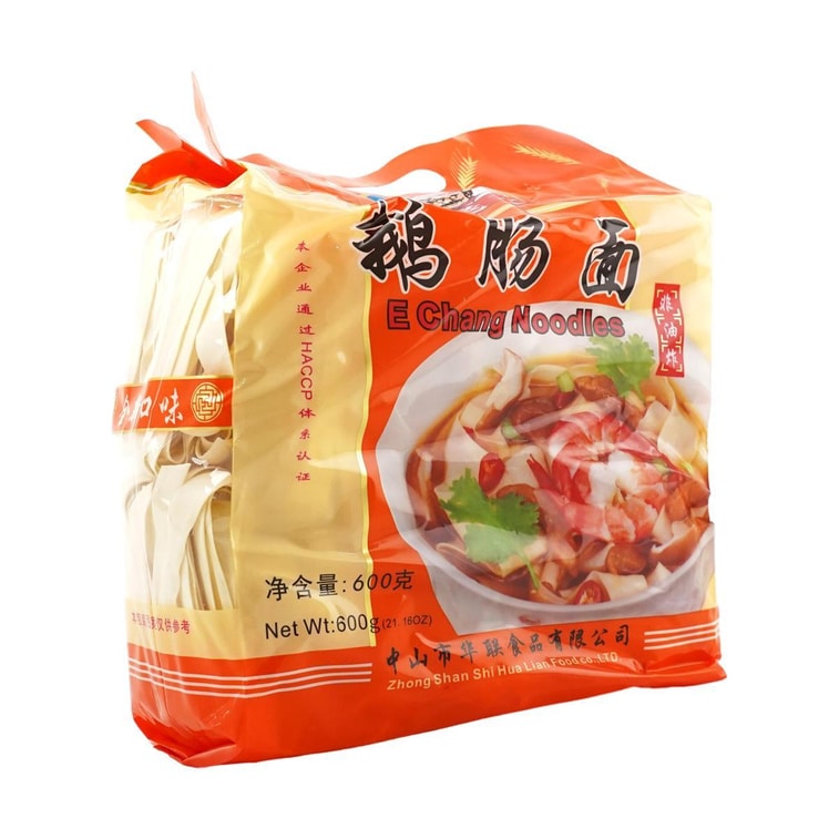 麦老大 鹅肠面 600g【非油炸大碗宽面条方便面饼】 4