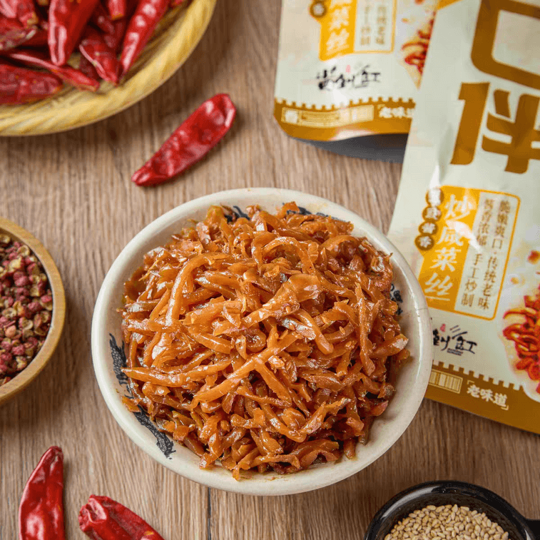 三桶醤油、淄博風炒め漬物、山東省特産醤油風味、ご飯用漬物、90g*1袋 4