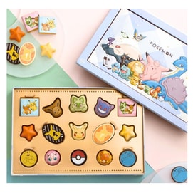 【日本直邮】 宝可梦 2026年情人节巧克力礼盒 联名  巧克力糖果套装 L款 15颗入/盒