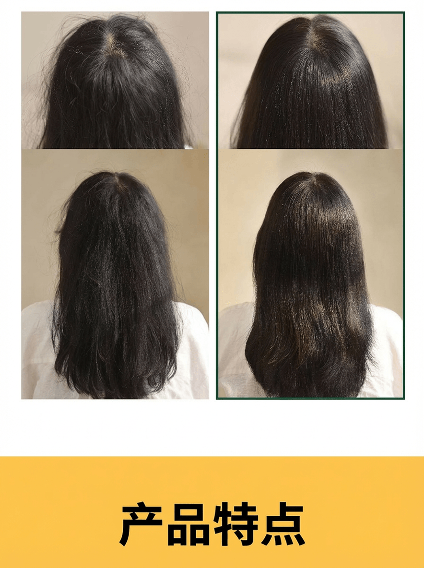 韩国 Julioly 芒果安瓶发膜|3秒液体变奶油|深层滋养修护|顺滑柔亮不打结|无硅油|适合受损干枯发质 300ml