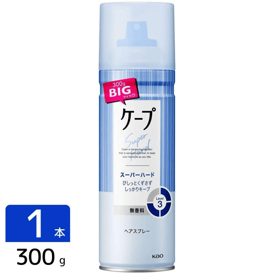Cape Super Hard Unscented [300g] Hair Spray - Yami.com