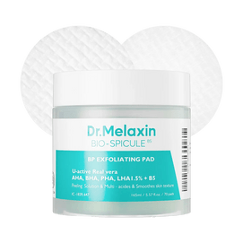 韓國DR.MELAXIN BP去角質毛孔護理濕敷棉片 微針精華二次清潔/濕敷 70片 收縮毛孔 溫和去角質 補水舒緩嫩膚 美白亮膚 抗皺淡紋 敏感肌痘肌可用