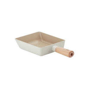 Fika, 6 inch Square Egg Pan with Wooden Handle 5.9 inch