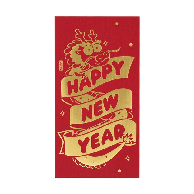 2024 Year of the Dragon Red Envelope Cartoon New Year's PINGANSHUNYI  6pcs/bag - Yamibuy.com