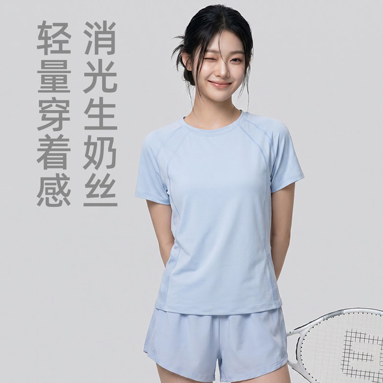 White Sports T‑Shirt Size 2XL 1 Piece Side Mesh Panel Lightweight Breathable Quick‑Dry Short‑Sleeve Top For Running & Fitness 3