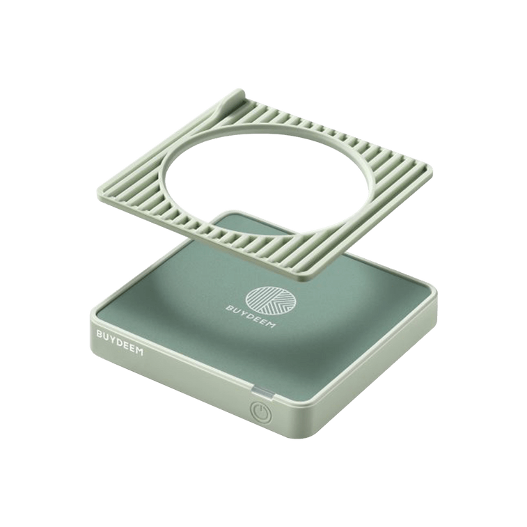 Buydeem Mug and Coffee Warmer Cozy Greenish 3