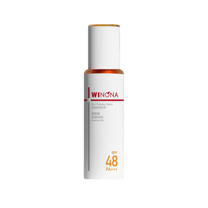 【香港からの直送】ウィノナ 第2世代 クリアサンスクリーン 50g【最新版】敏感肌用｜SPF48 PA+++｜うるおいとハリ｜アルコール0・無香料｜医療グレードの日焼け止め