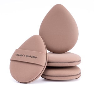 Makeup Sponge Tatami- Liquid Foundation Sponge Dual-Sided Powder Puff Large High Coverage Blending Sponge 2pcs