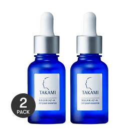 日本TAKAMI 小蓝瓶肌底代谢精华美容液 温和调理角质去黑头缩毛孔 30ml*2【超值装】
