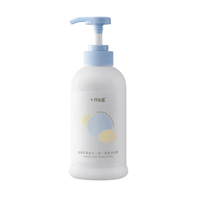 2 - in - 1 Shampoo and Body Wash, Calendula Series, Baby Version, Baby Care, 400ml