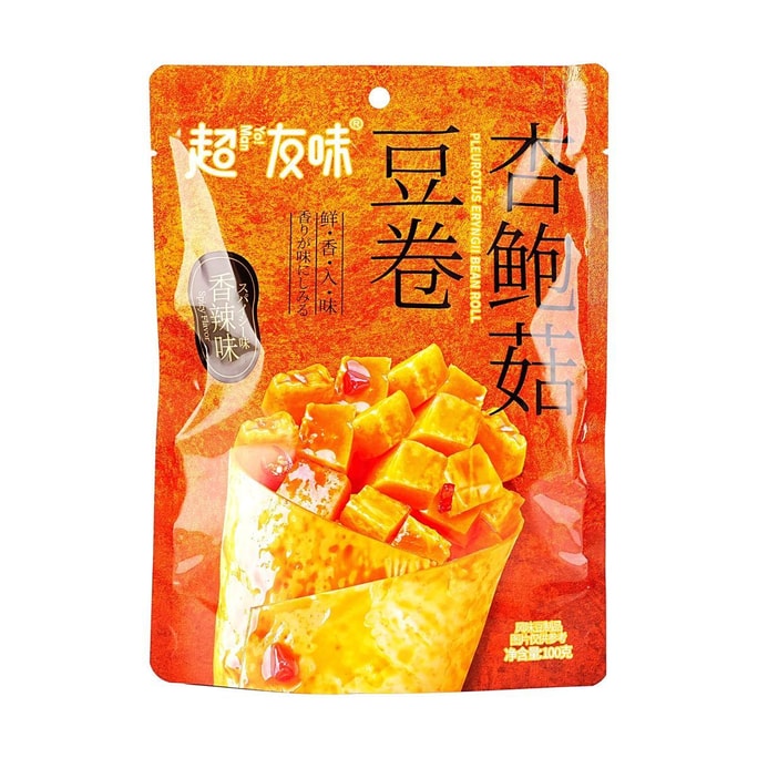 超友味 杏鲍菇豆卷 香辣味 100g