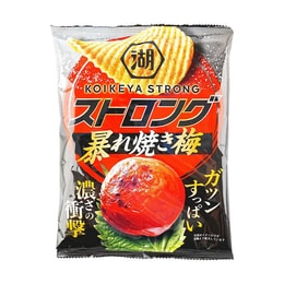 日本KOIKEYA 湖池屋 厚切薯片 暴烤梅子味 52g