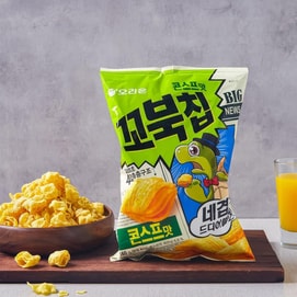 韩国ORION好丽友 忍者龟薯片 甜玉米味 160g