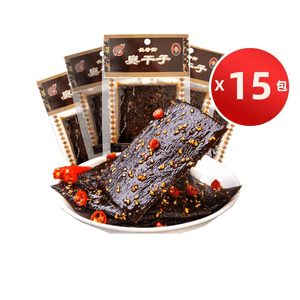 Fei Wang Smelly Dried Spicy Bar Burst Childhood Classic Nostalgic 16g*15 Bags *1 Bag