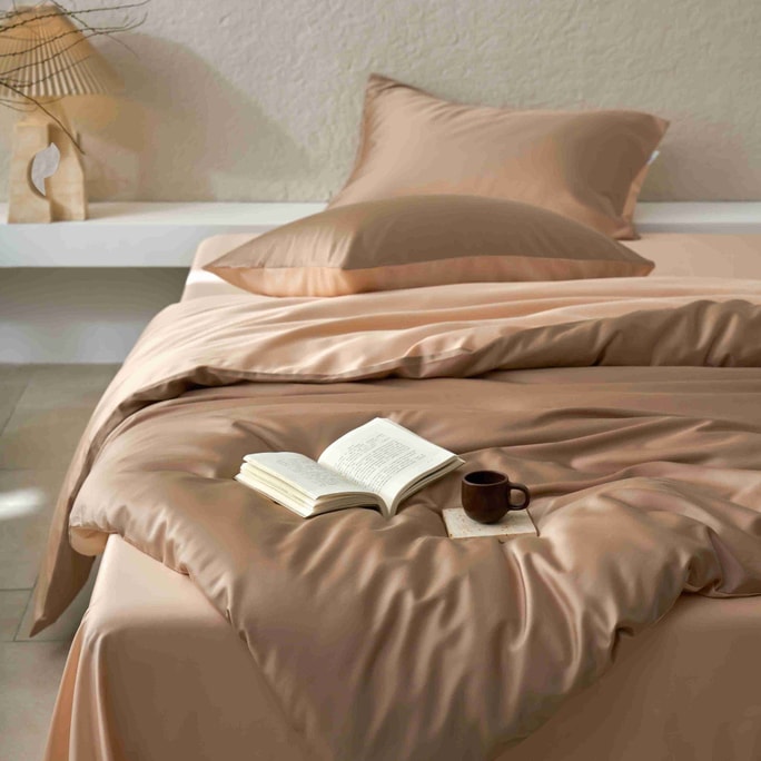 [중국 직배송] 자장가 봄 깊은 바다처럼 진미안 침대 3종세트(베개*1+시트*1+이불커버*1) 사계절 침구 필수 침대 시트 및 가정용 이불커버 징샤 트윈 사이즈