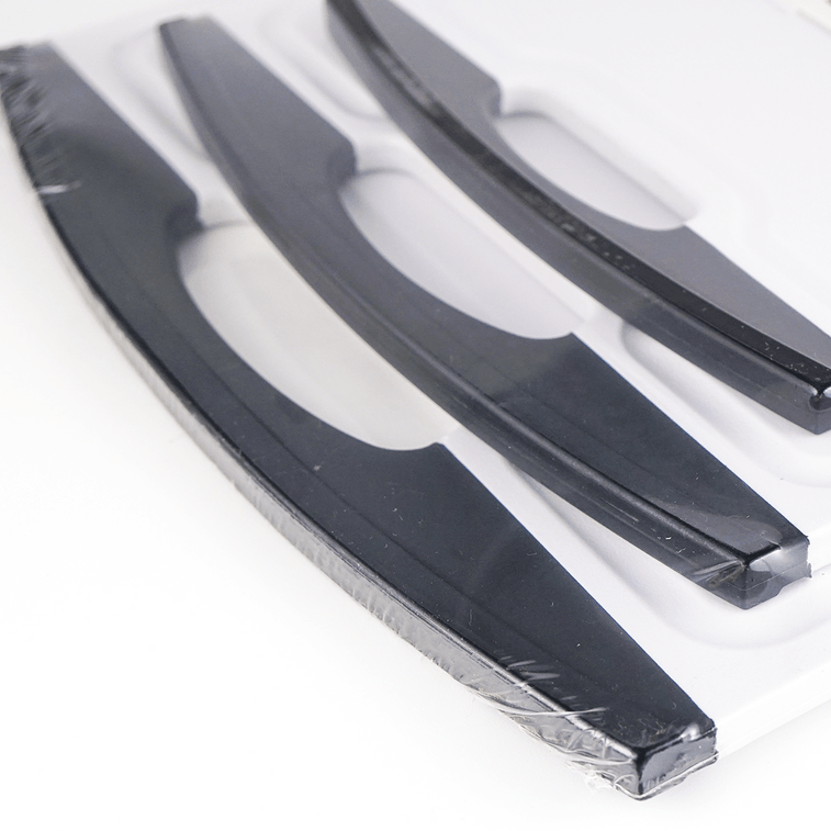 Lusso 3피스 폴리 도마 세트(블랙, Microban) 3