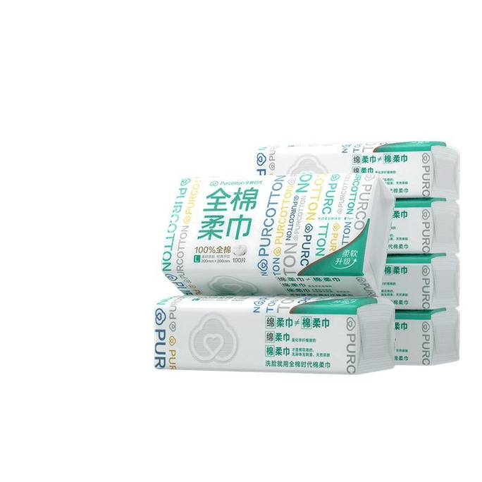 Baby Face Towels 100 Packs *6 Packs