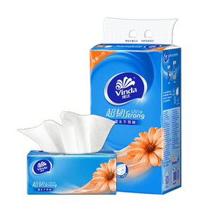 Super Tough Facial Tissues 120-Count*4 packs