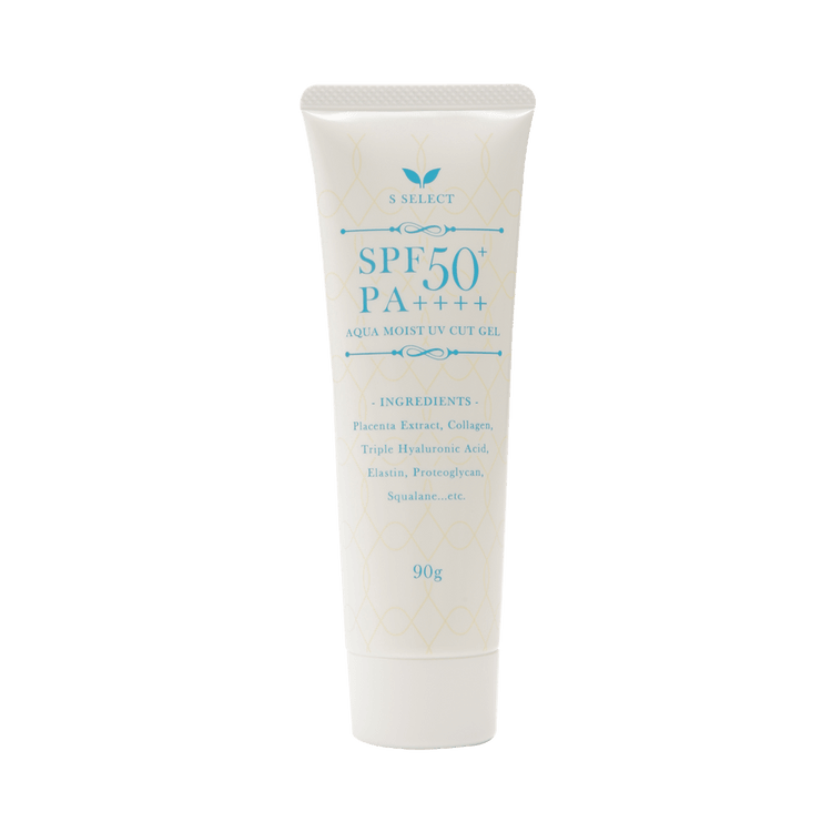 S SELECT||AQUA 保湿日焼け止めジェル SPF50+ PA++++||90g - Yami