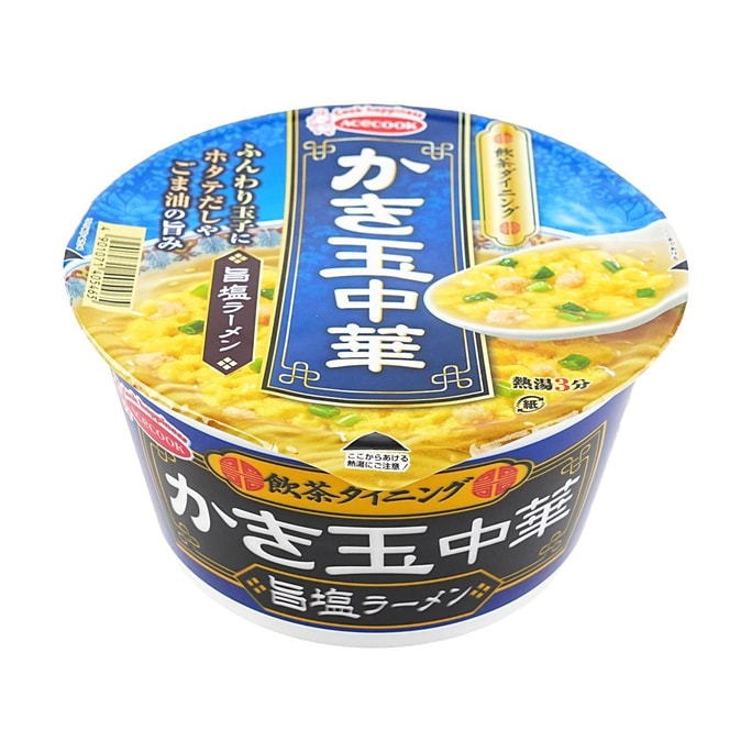 日本ACECOOK 中華蛋花鹽口味拉麵 速食泡麵 87g