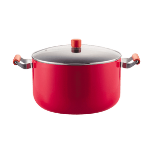 ノンスティック調理用ストックポット ガラス蓋付き 32cm