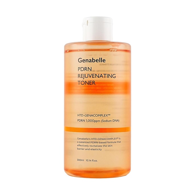 韓國GENABELLE PDRN賦活煥膚精華水 300ml 修復肌膚屏障 輕盈保濕舒緩 減少細紋脫皮黑斑 深層保濕 彈性光澤 暗沉乾燥混合肌專研