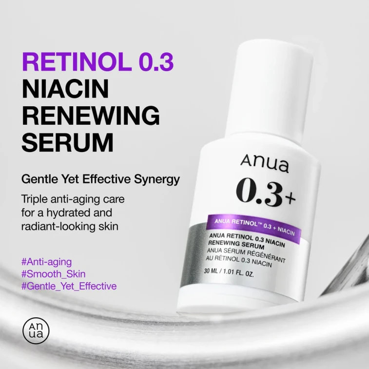 Nano Retinol 0.3% + Niacin Renewing Serum 30ml 5