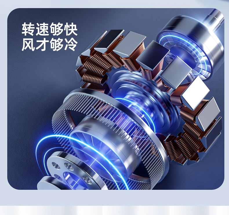 【中国直邮】 晶雅家 便携台式循环风扇 壁挂桌面两用 3 档轻音大风力 LED 触屏空气循环扇 少女粉色 1 台装