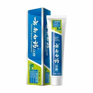 Yunnan Baiyao Toothpaste Relieves Gum Issues Mint Flavor 100g*1 Tube