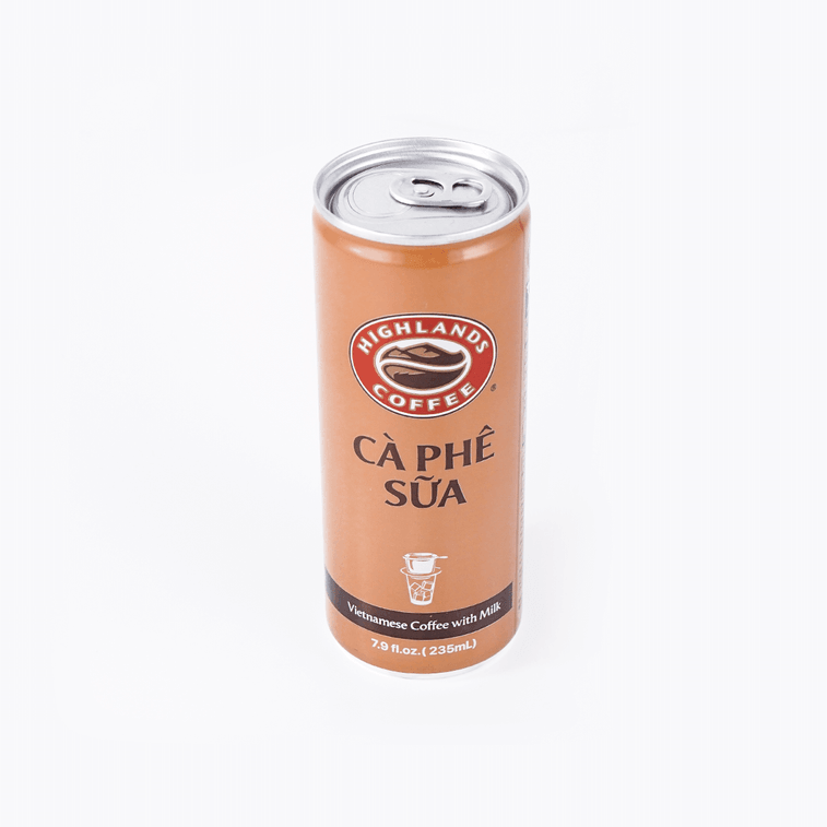 越南HIGHLAND高地 牛奶咖啡 即饮拿铁咖啡饮料 235ml【越南经典】 4
