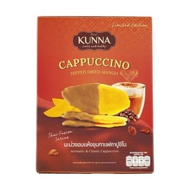 泰國KUNNA康納 卡布奇諾咖啡浸泡芒果乾 108g【限量版】【泰國超人氣零食】