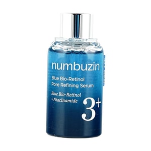 韩国NUMBUZIN No.3+蓝生物视黄醇毛孔重塑精华 集中护理系列 30ml 长效紧致 改善油性肤质收毛孔 控油强化屏障 温和低刺激