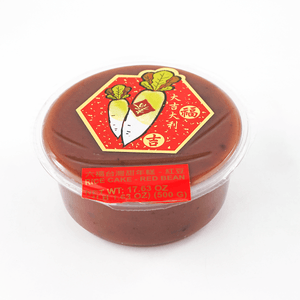 台湾六福 古早味纯米年糕 红豆味 500g