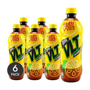 维他VITA 无糖柠檬茶 500ml*6 【0糖0卡】【新品上市】
