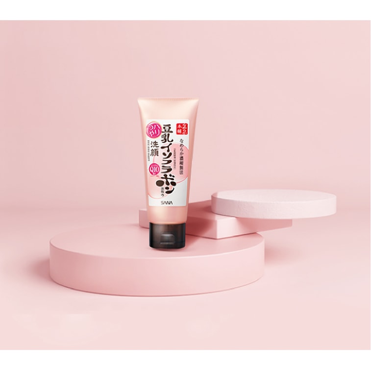 【日本直邮】 日本 SANA莎娜 莎娜 豆乳 洗面奶 Q10辅酶 洁面乳 深层清洁 干皮补水 保湿卸妆 150g 3