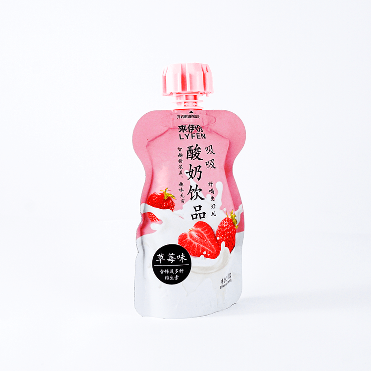 yifen 【お徳用】のむヨーグルト詰め合わせ ストロベリー 3パック