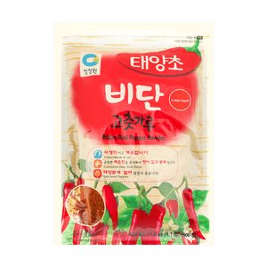 Spicy Korean Bidan Red Pepper Chili Flakes, Gochugaru, 17.6 oz