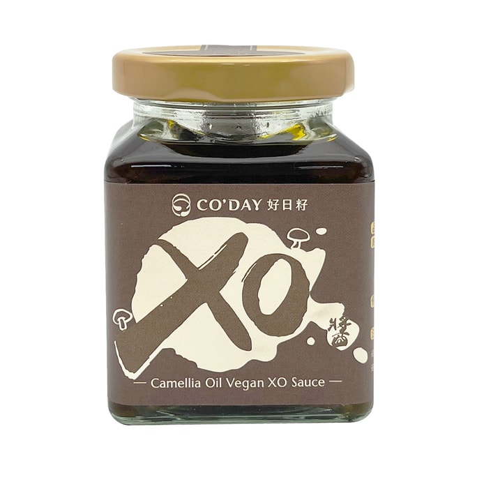 [台湾直邮]梅山茶油 苦茶油素XO酱 170g-限购3罐