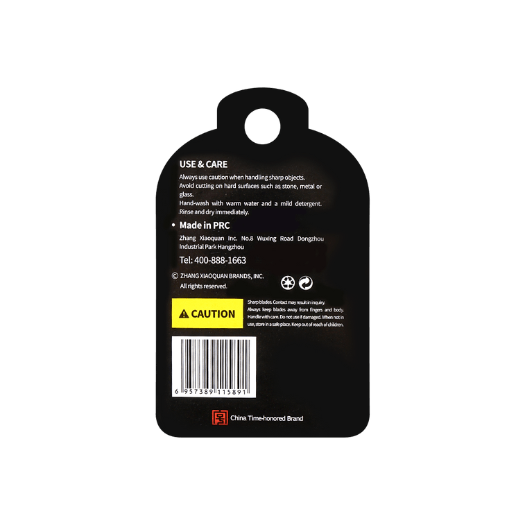 Ciseaux pliants en acier inoxydable de taille moyenne 1 pièce 3