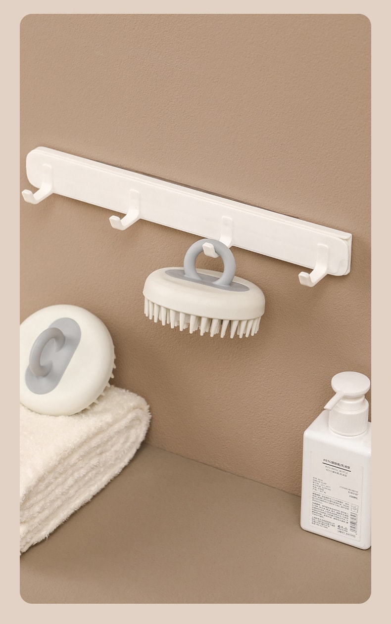 Multifunctional Hair Washing Brush Massage Wet Dry Detachable 1 Pcs