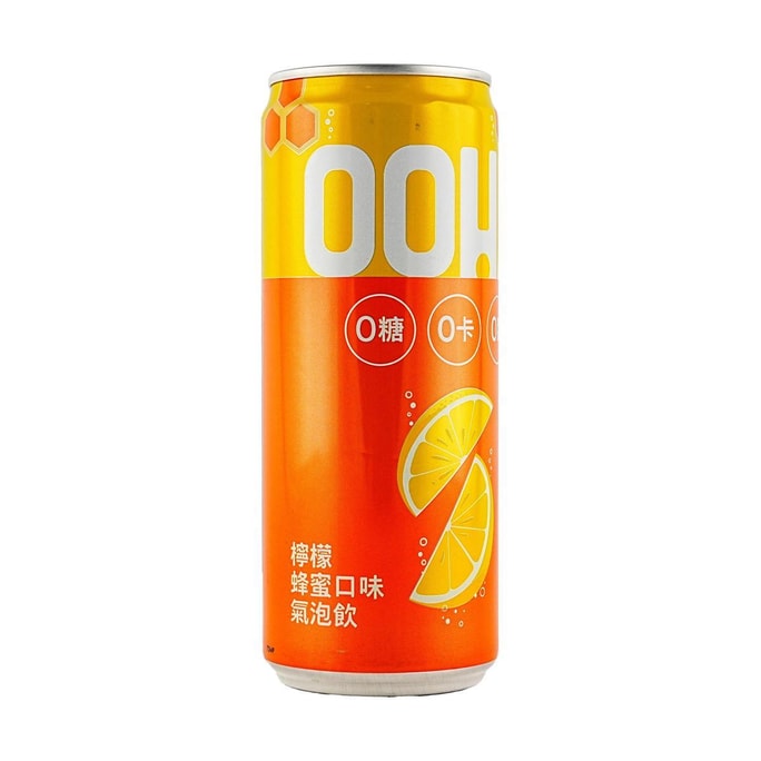 Sparkling Water Lemon & Honey Flavored 11.15 fl oz【0 Sugar 0 Calories 0 Fat】