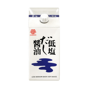 Teien Dashi Shoyu- Japanese Style  Less Sodium Dashi Soy Sauce, 6.7 fl oz 【For Noodles, Sashimi and Tofu】