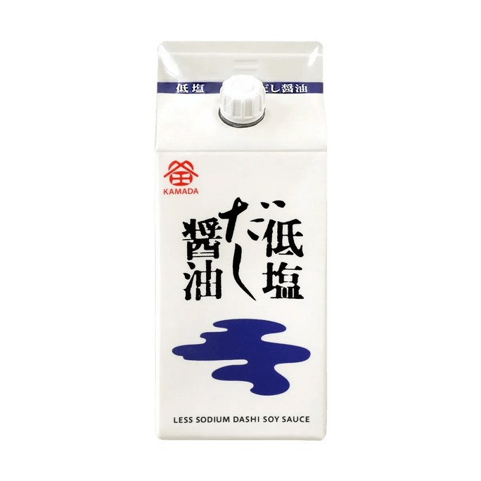 Teien Dashi Shoyu- Japanese Style  Less Sodium Dashi Soy Sauce, 6.7 fl oz 【For Noodles, Sashimi and Tofu】