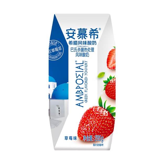 AMBROSIAL Greek Yogurt Strawberry Flavor 205g - Yamibuy.com